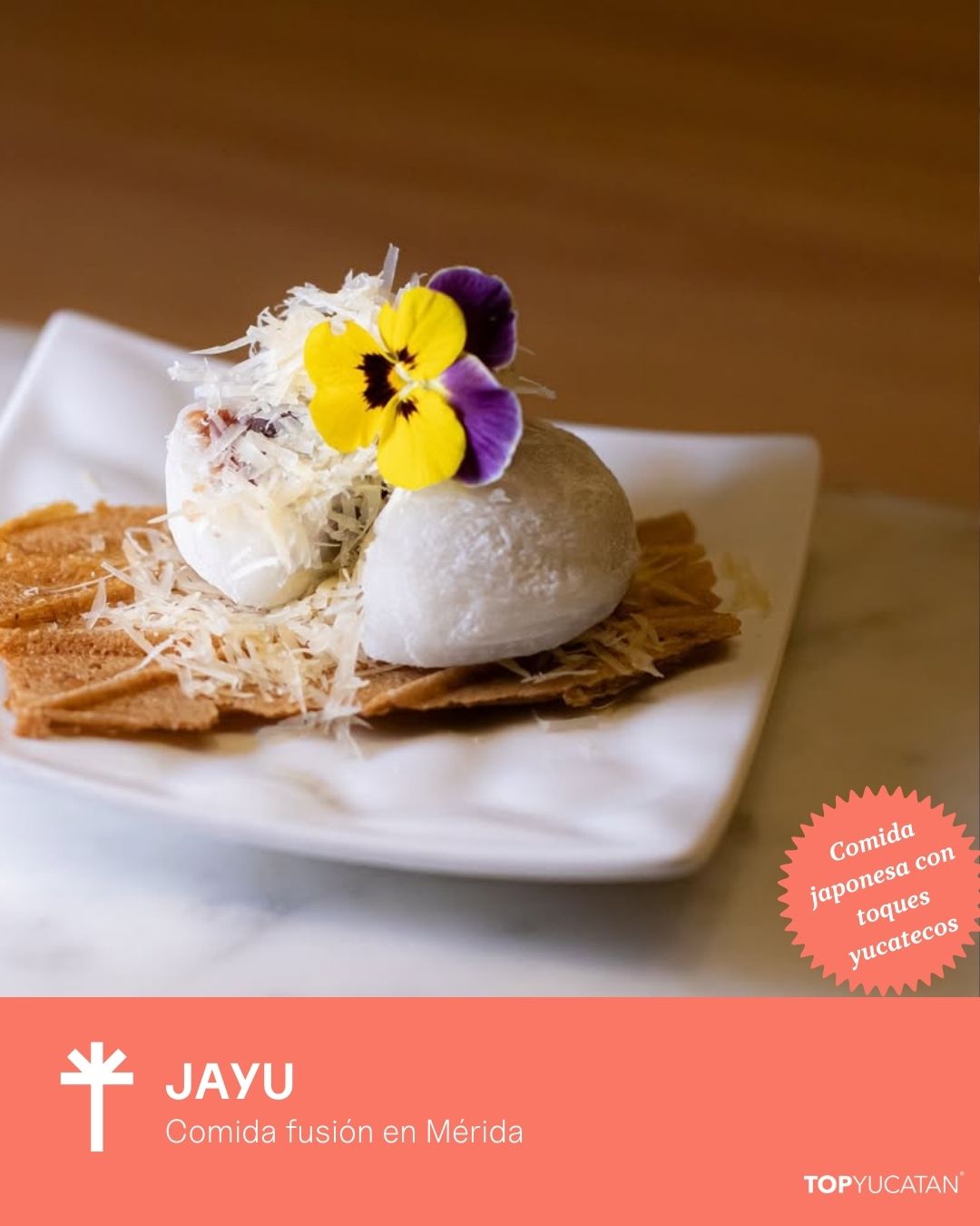 Comida japonesa con toques yucatecos