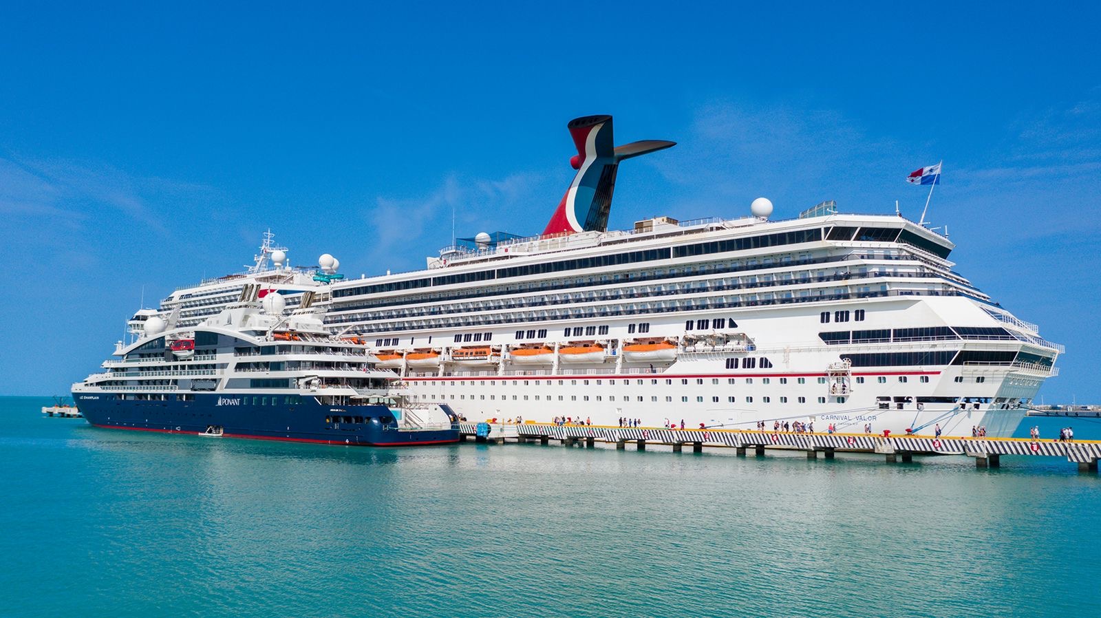 Llegada de cruceros a Yucatán 