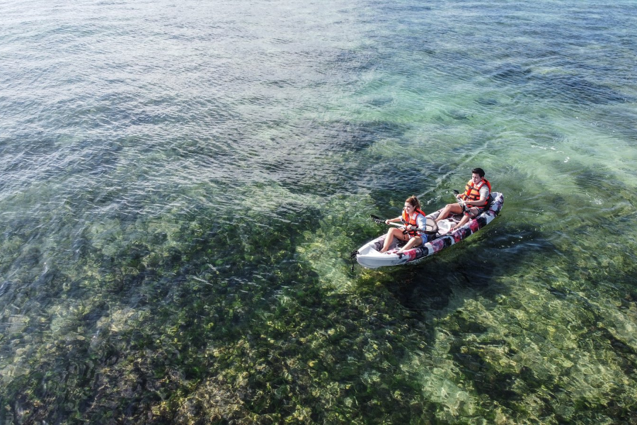 kayak arrecife tulum tankah