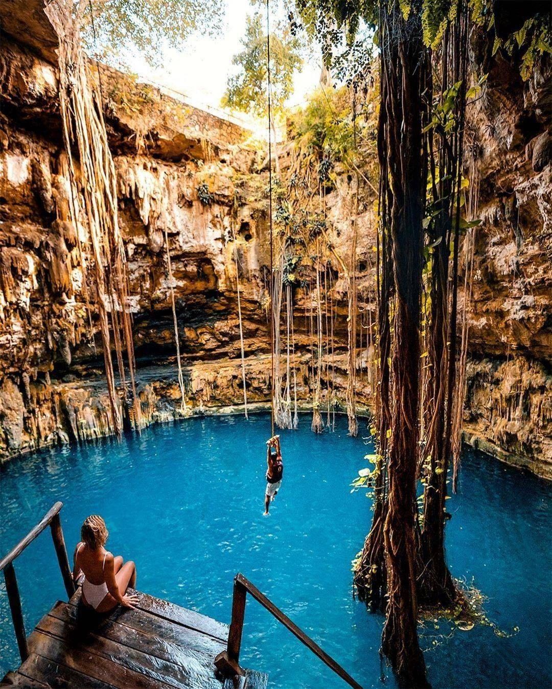 Cenote en Yucatán