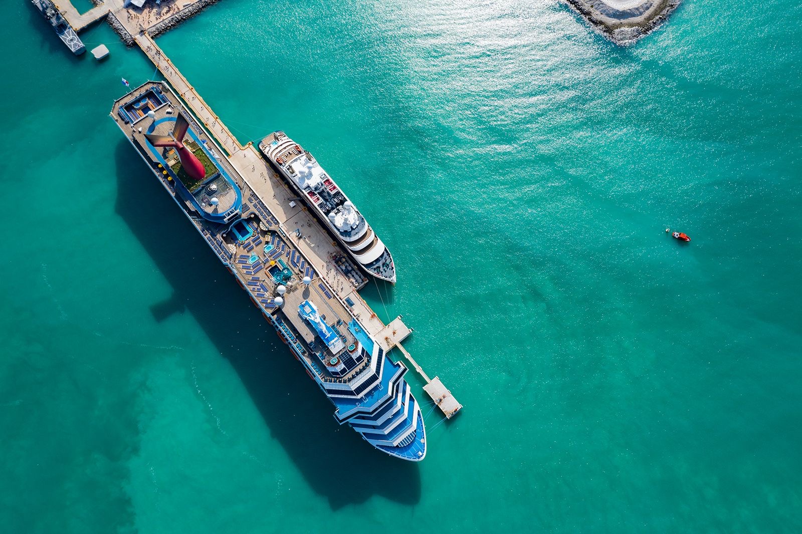 Llegada de cruceros a puerto progreso 