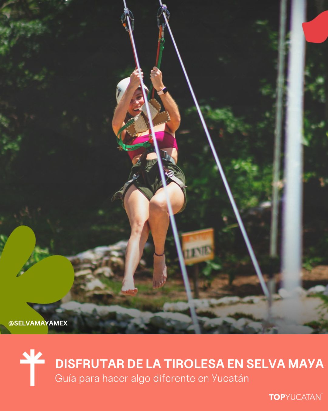 TIROLESA EN SELVA MAYA