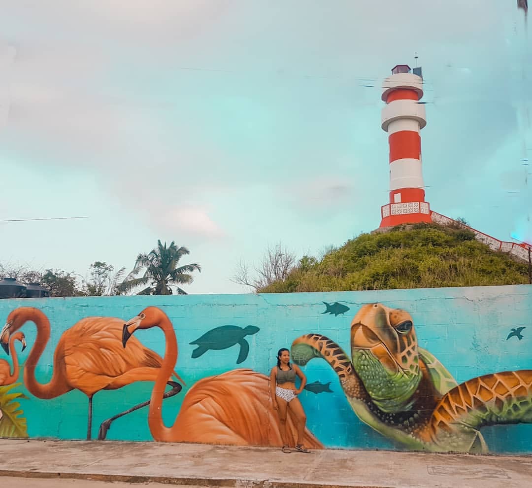 Playa el cuyo en yucatan 