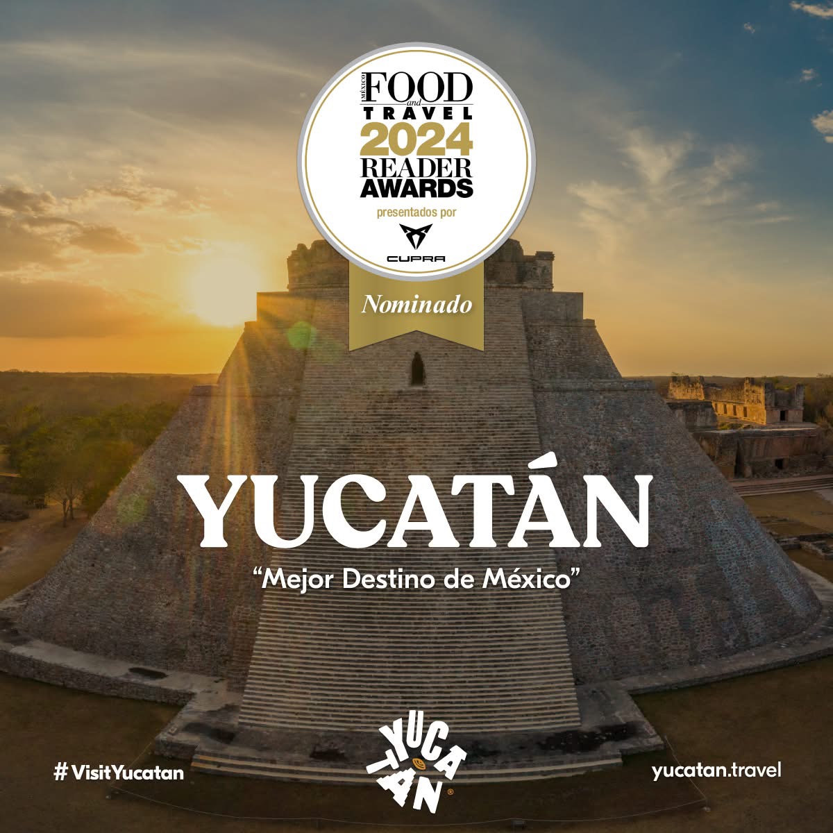 Yucatán es nominado en importante premios turísticos 