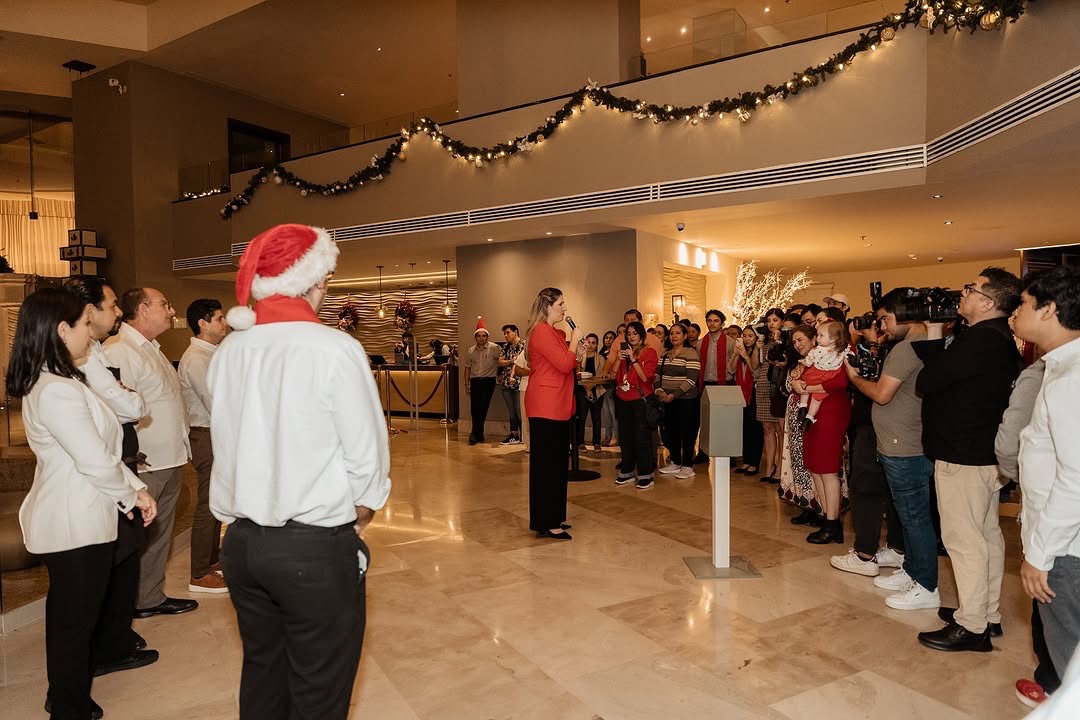 Encendido árbol Hyatt Regency Mérida 