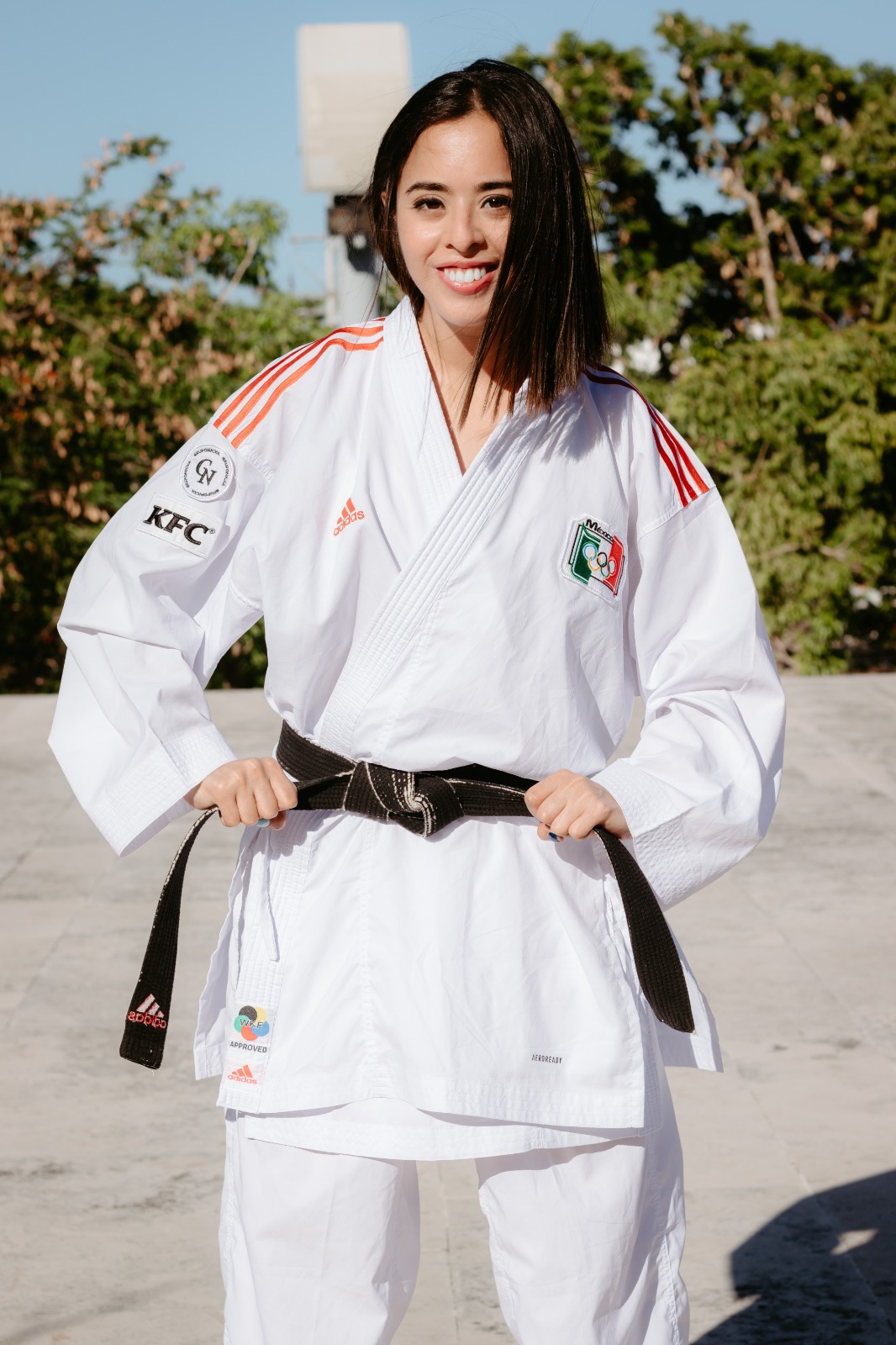 laura charruf, karateca yucateca