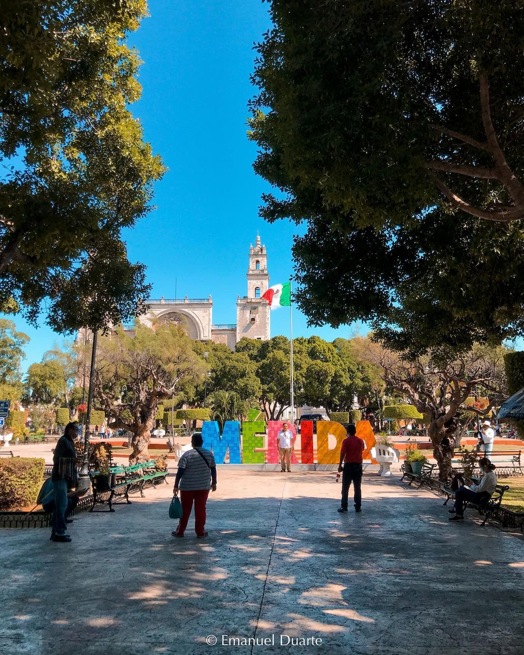 turistas llegan al estado de yucatán