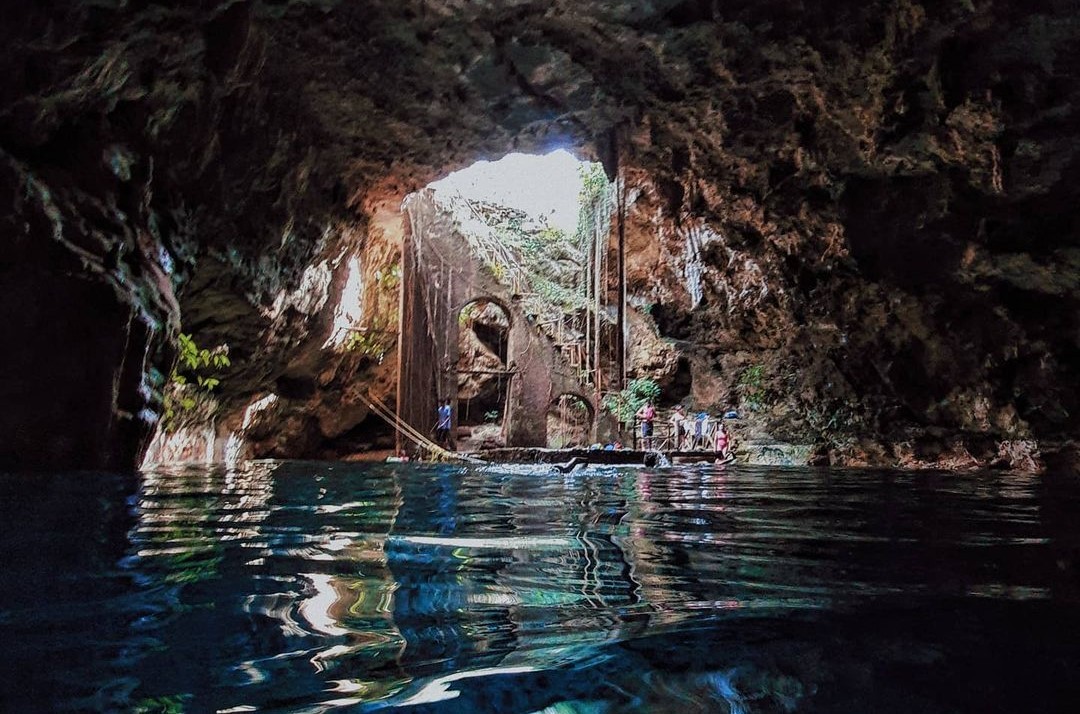 Cenote Chelentún, una escalera a otro mundo