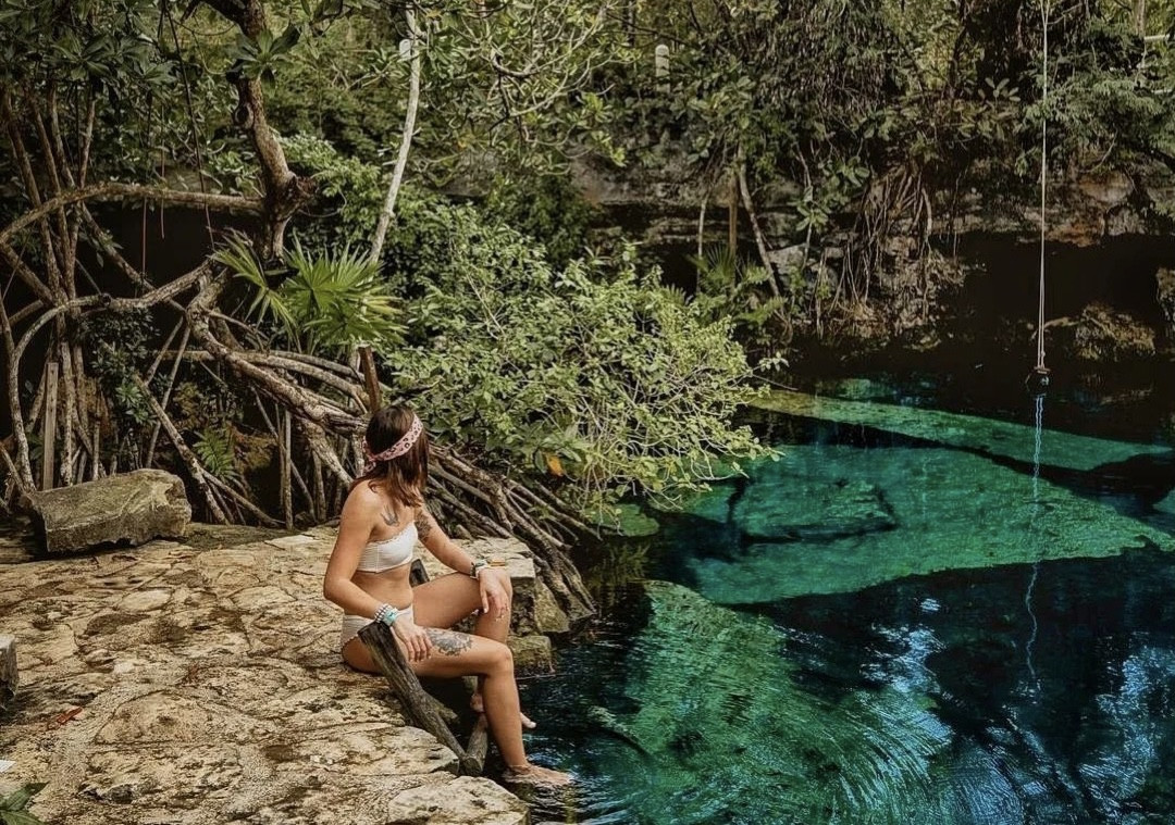 Cenote Cristalino: El ojo de agua escondido en la selva maya