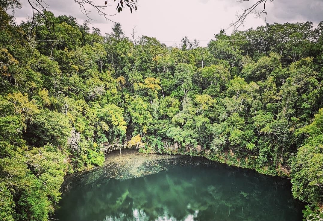 El increíble Cenote los Patos escondido en Campeche