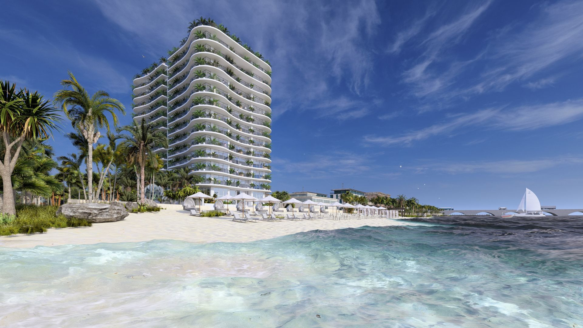 IKONIC TOWER: Un ícono de lujo, sustentabilidad y vida costera en el malecón de Puerto Progreso Yucatán
