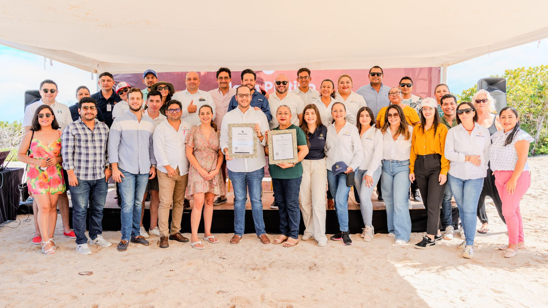 San Crisanto obtiene Certificación Platino como playa sostenible en Yucatán