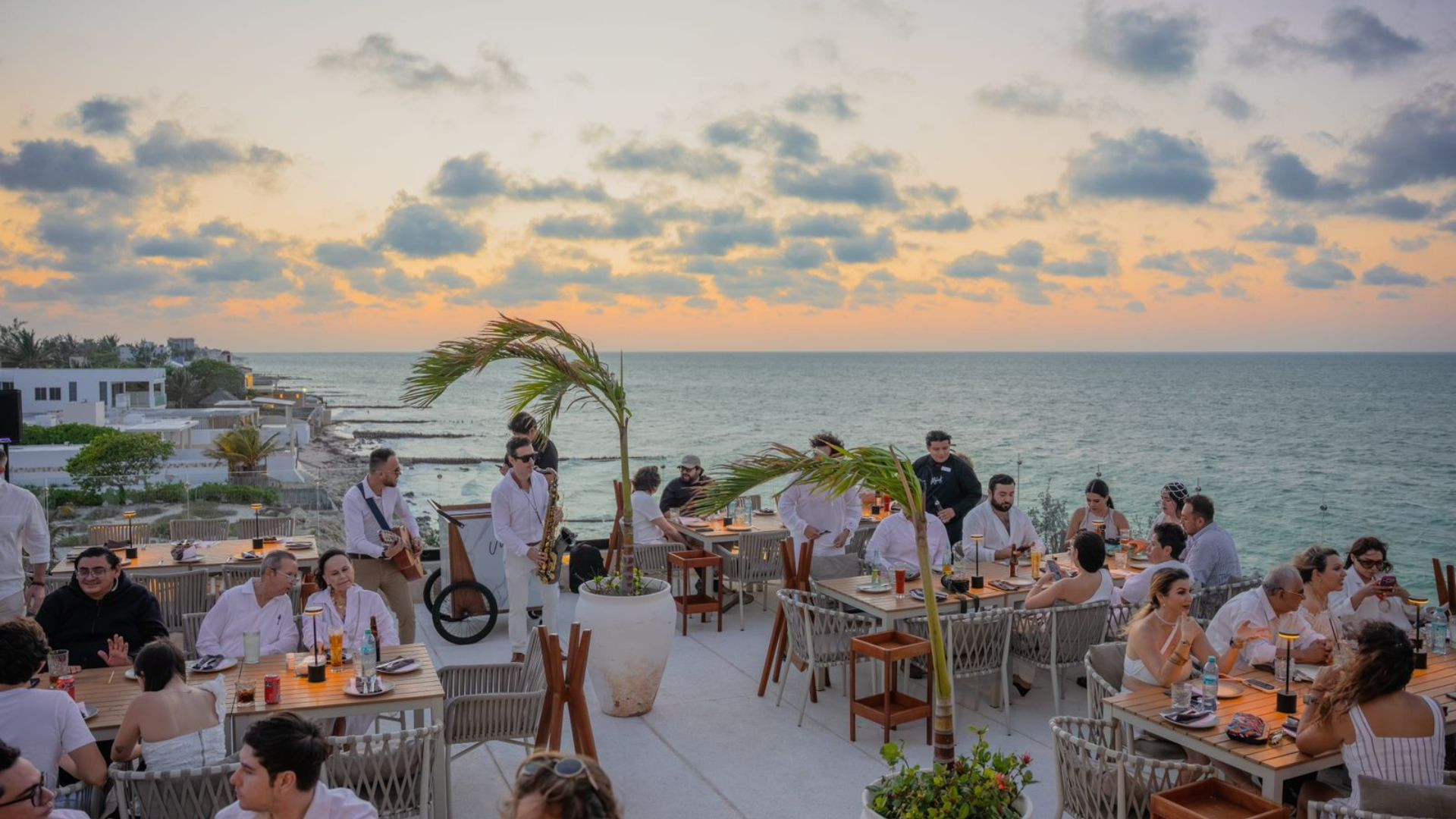 Chelem celebra el primer aniversario de Molusk con una velada privada frente al mar