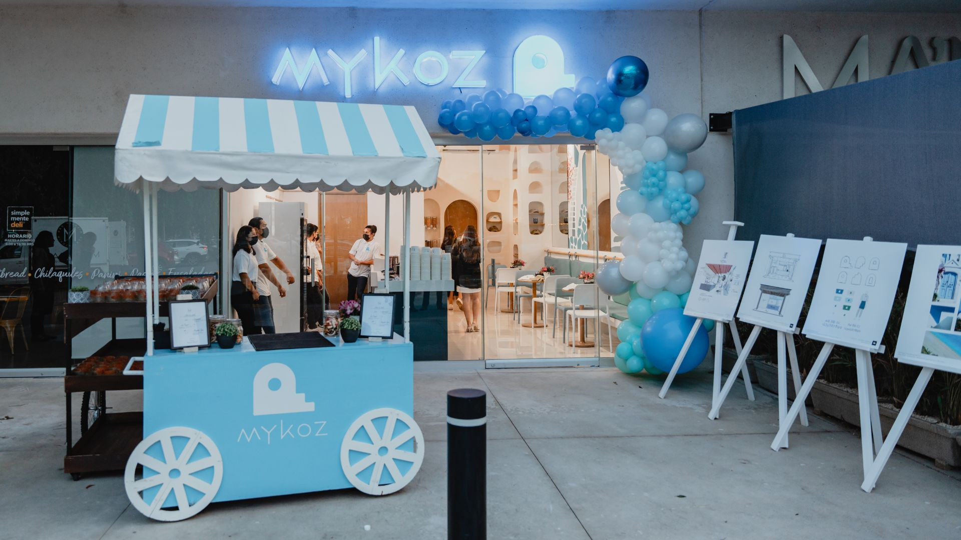 Mykoz inaugura su segunda sucursal de helados de yogurt griego en Mérida