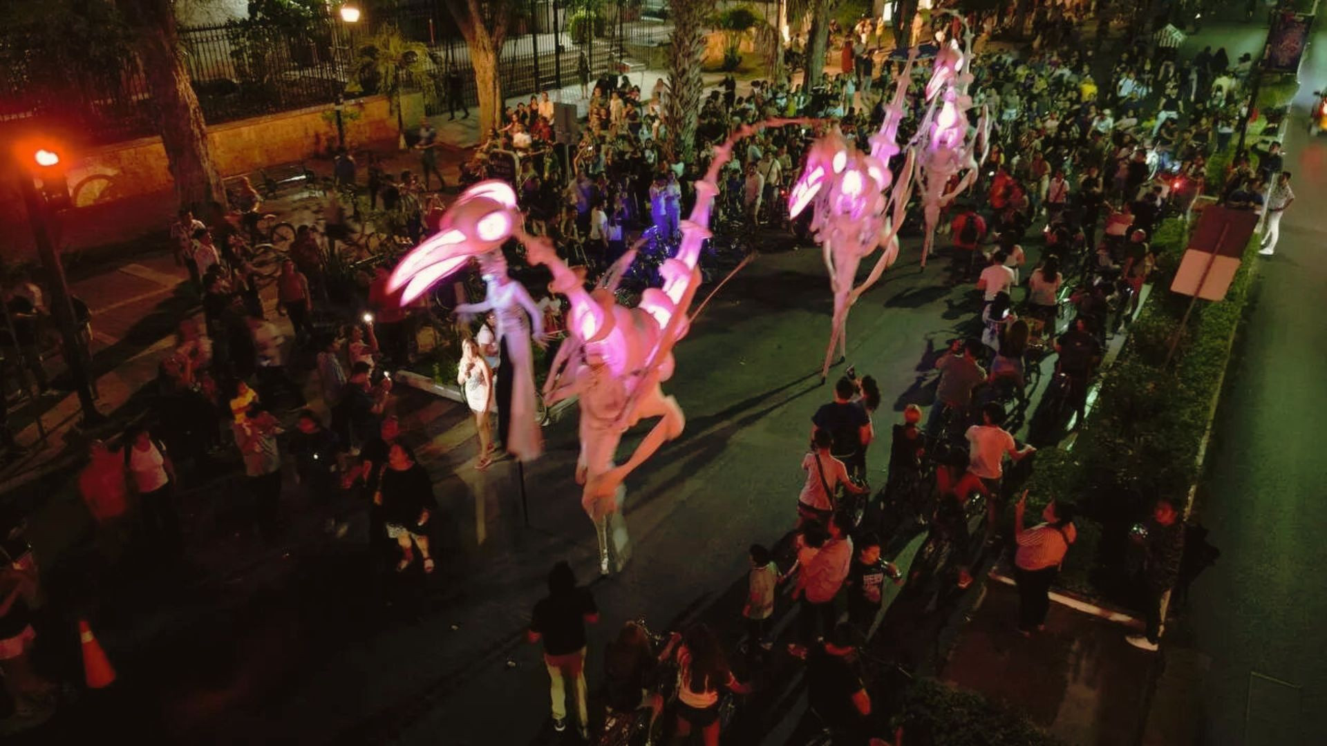 Noche Blanca 2023: Una Celebración Deslumbrante de Arte y Cultura en Mérida