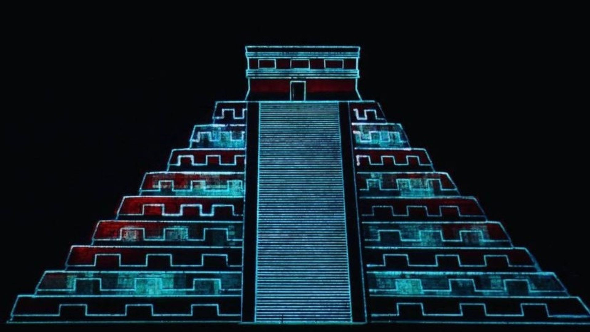 Noches de Kukulcán: Un viaje nocturno al mundo Maya a través del video mapping