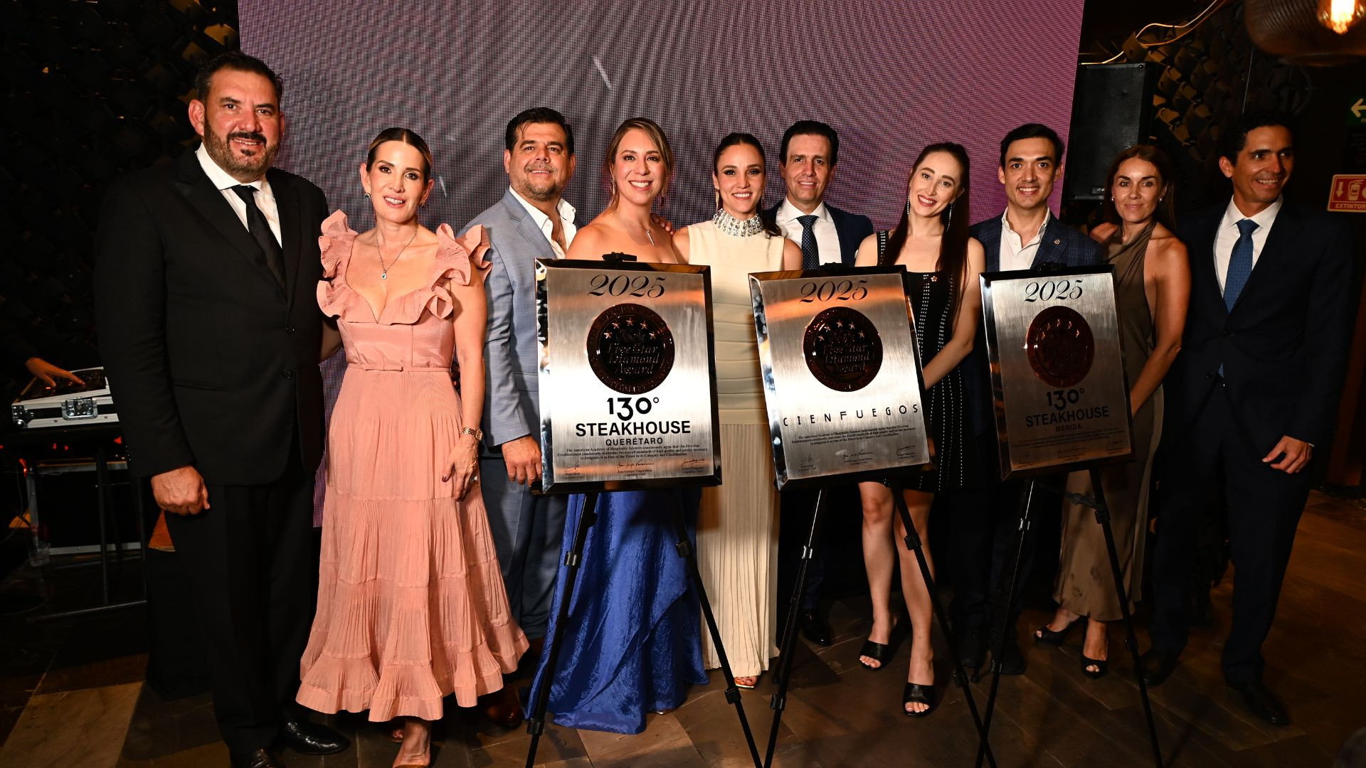 Orgullo de Yucatán: Restaurantes de 130° Mérida y Cienfuegos reciben el prestigioso Five Star Diamond Award